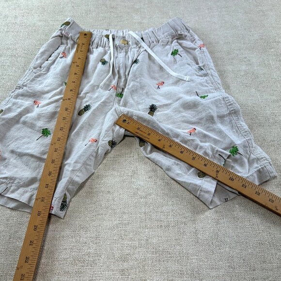 Tommy Bahama Men's SZ Small Flamingo Tango 100% Linen Short - Picture 7 of 8